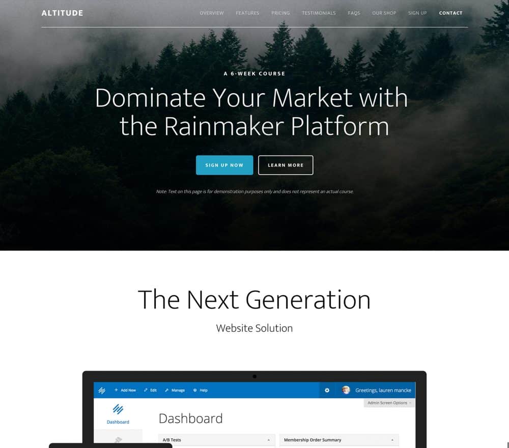 Altitude Pro Theme