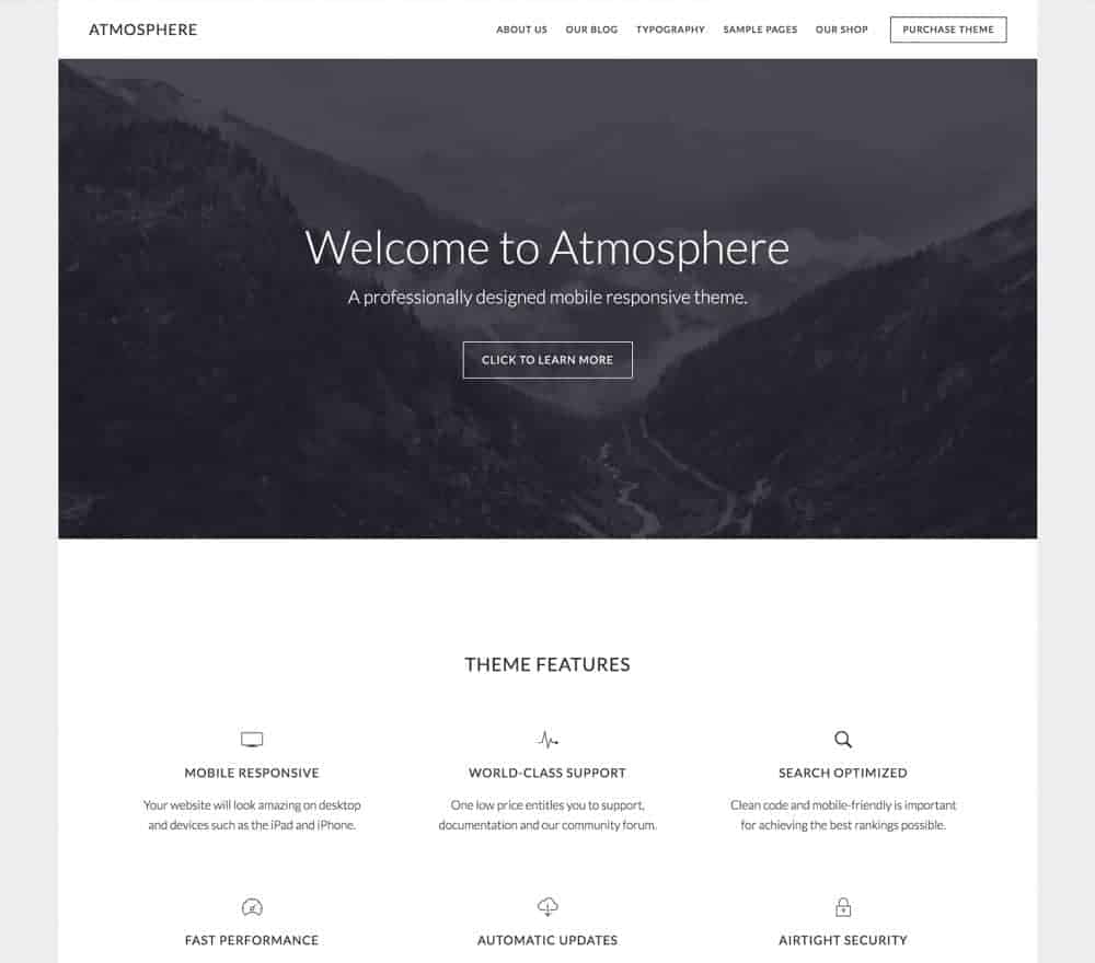 Atmosphere Pro Theme