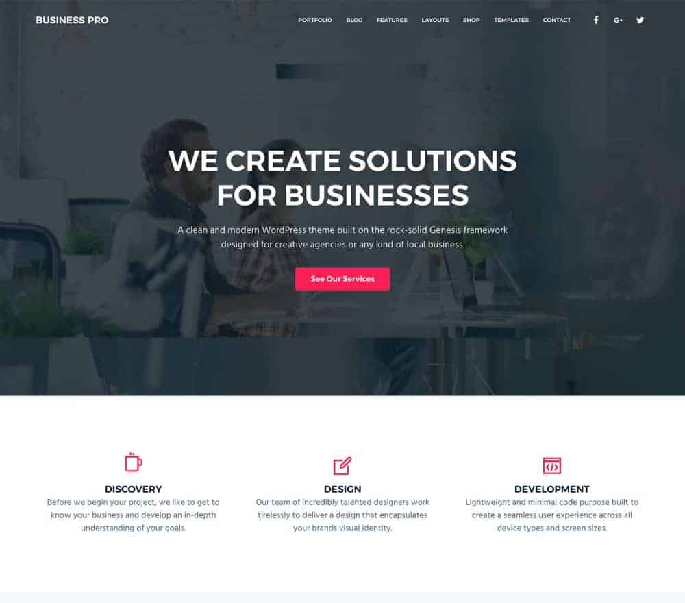 Business Pro Theme