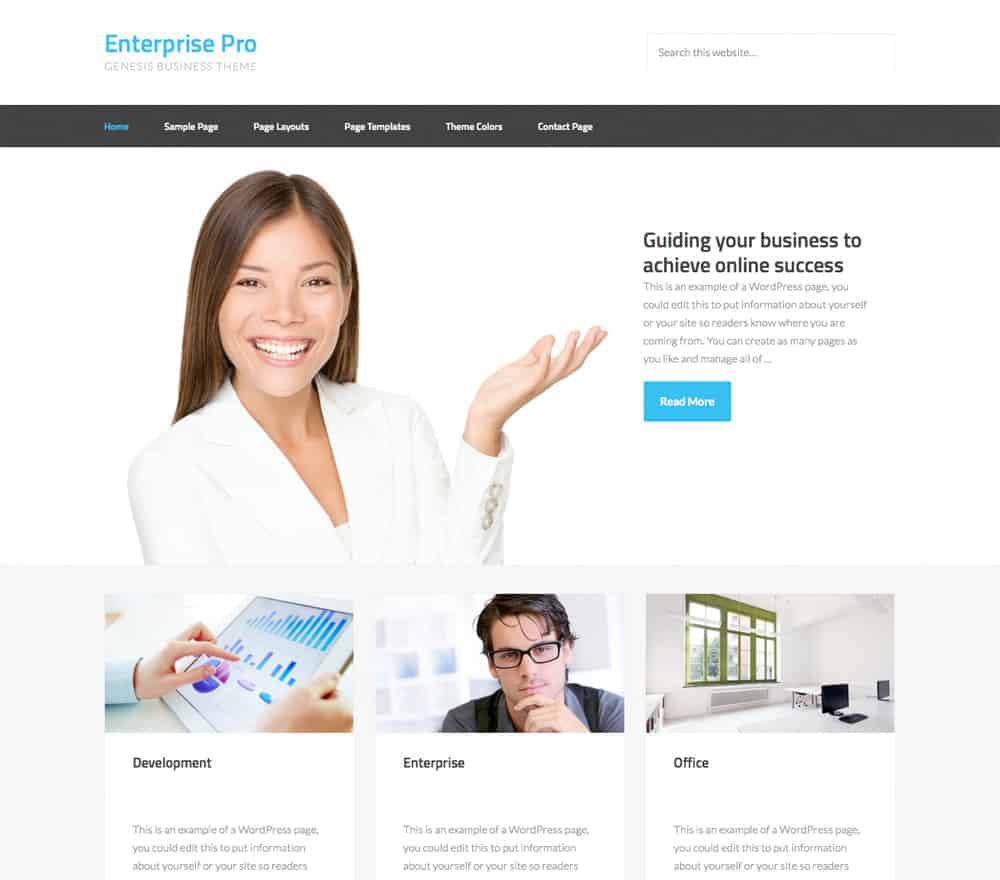 Enterprise Pro Theme