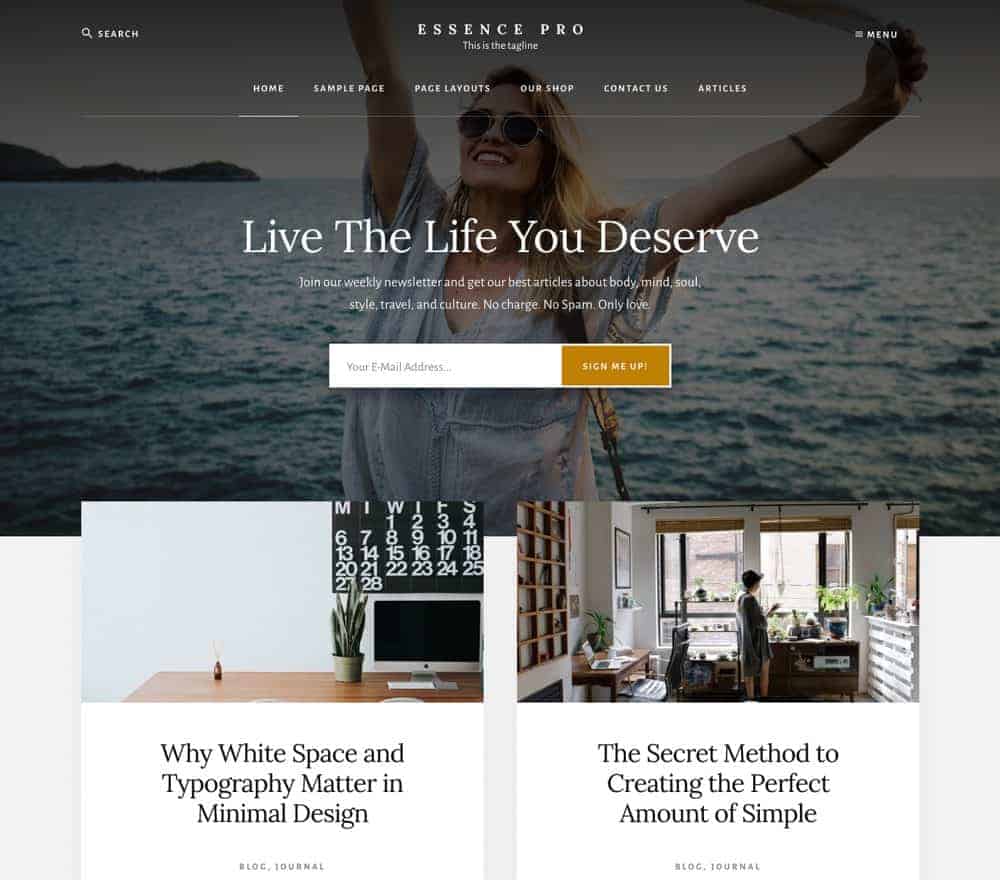 Essence Pro Theme