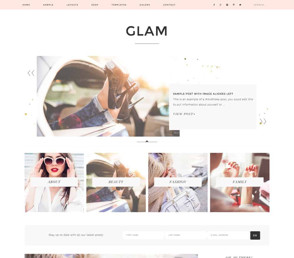 Glam Pro Theme