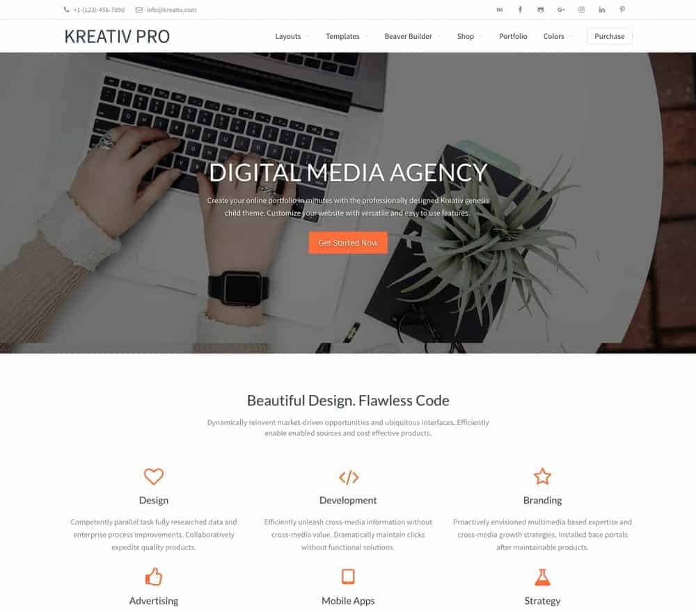 Kreativ Pro Theme