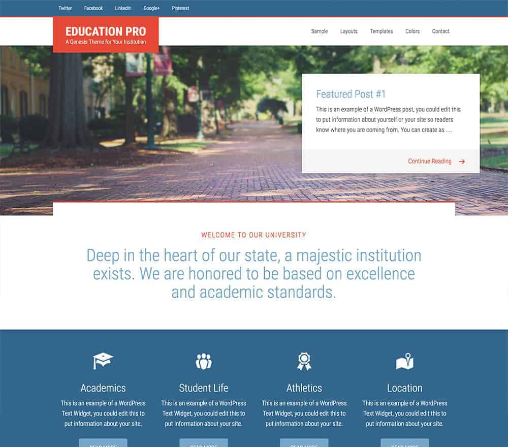 Education Pro Theme