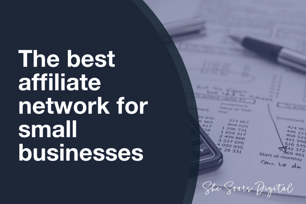 ShareASale is the best affiliate network for small businesses.