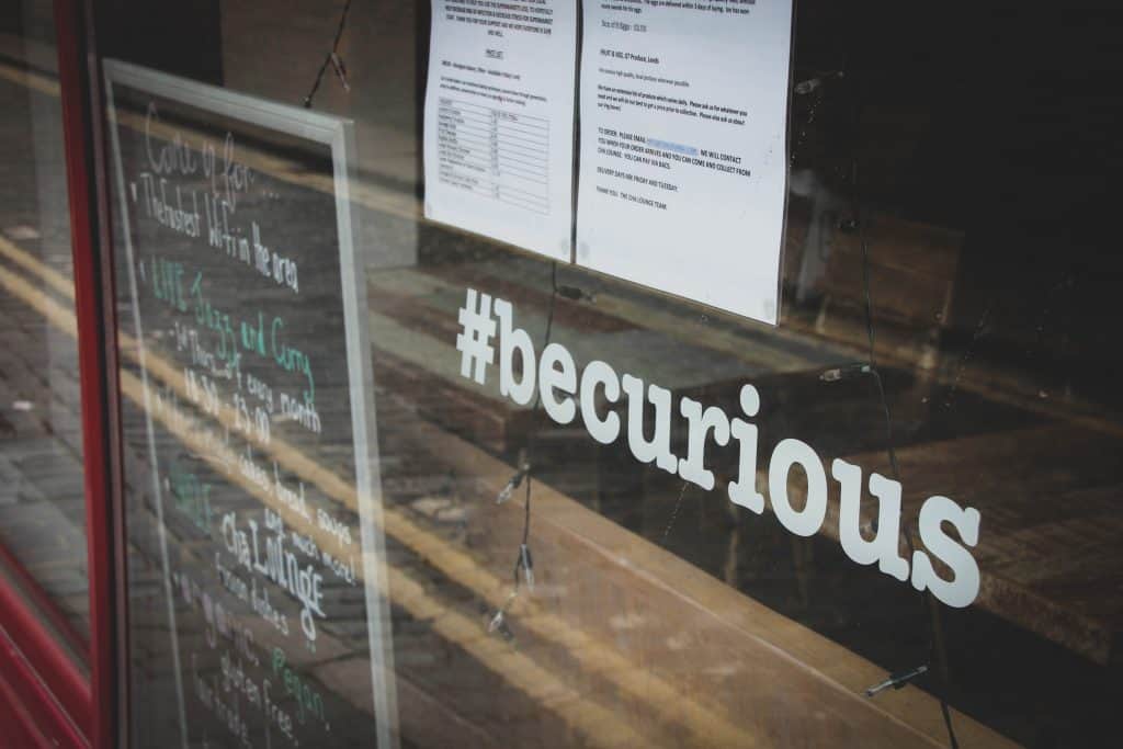 Be curious and ask questions to increase engagement.